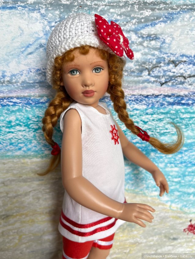 Море, краб, песочек… рыжий завиток… Патти от Helen Kish (фото 6)