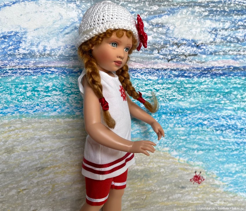 Море, краб, песочек… рыжий завиток… Патти от Helen Kish (фото 4)