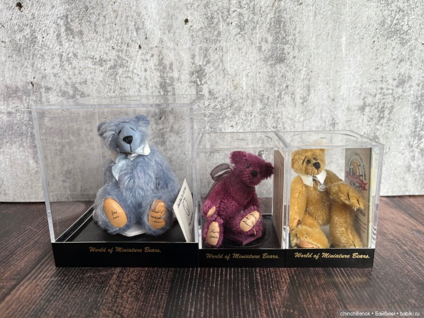 Три медведя Тедди… игрушечки для плюшечек Heidi Plusczok (фото 4)