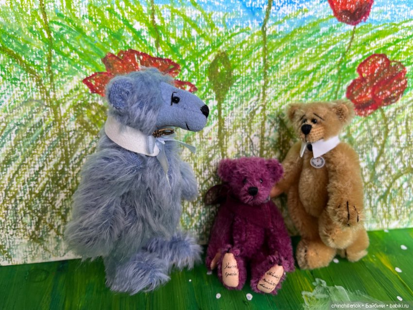 Три медведя Тедди… игрушечки для плюшечек Heidi Plusczok (фото 6)