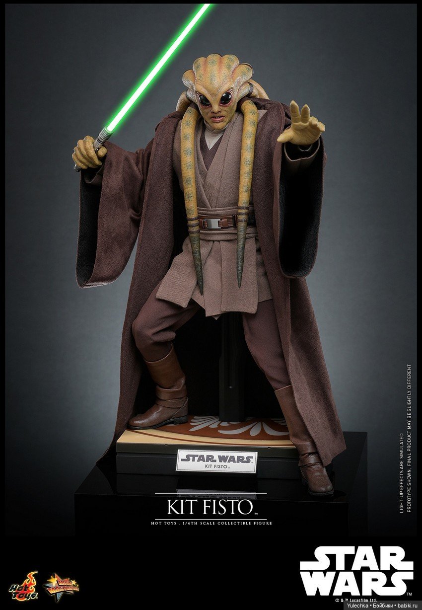 Hot Toys - фигурка Кит Фисто по мотивам фильма «Звёздные войны (фото 9)