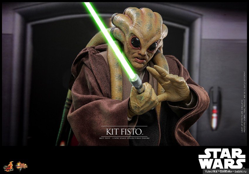 Hot Toys - фигурка Кит Фисто по мотивам фильма «Звёздные войны (фото 3)