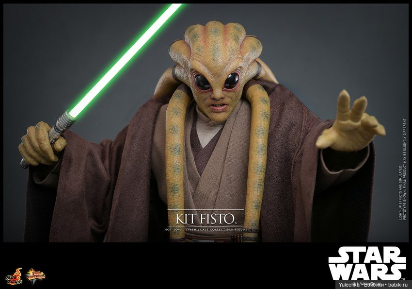 Hot Toys - фигурка Кит Фисто по мотивам фильма «Звёздные войны (фото 7)