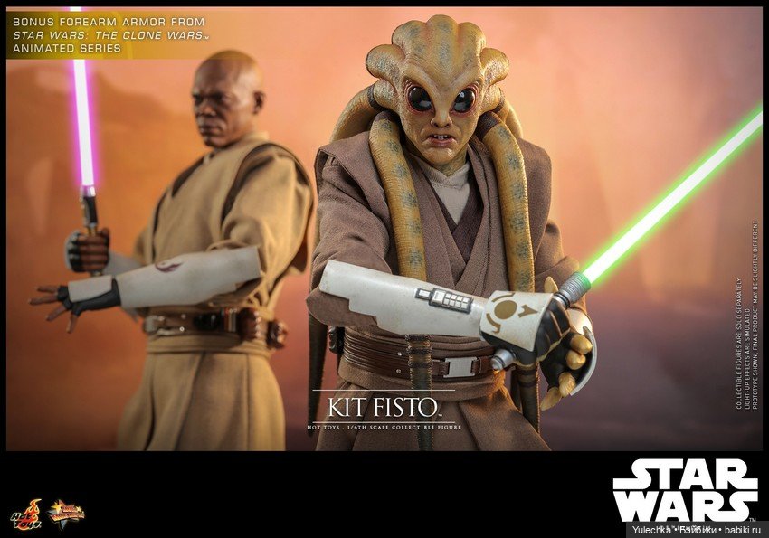 Hot Toys - фигурка Кит Фисто по мотивам фильма «Звёздные войны (фото 6)