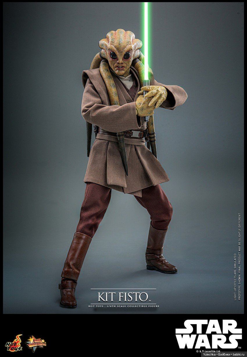 Hot Toys - фигурка Кит Фисто по мотивам фильма «Звёздные войны (фото 8)