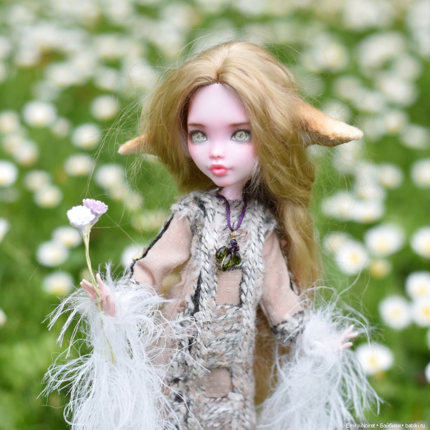 Дух молодого леса — ООАК Monster High и Ever After High: репейнт (фото 2)