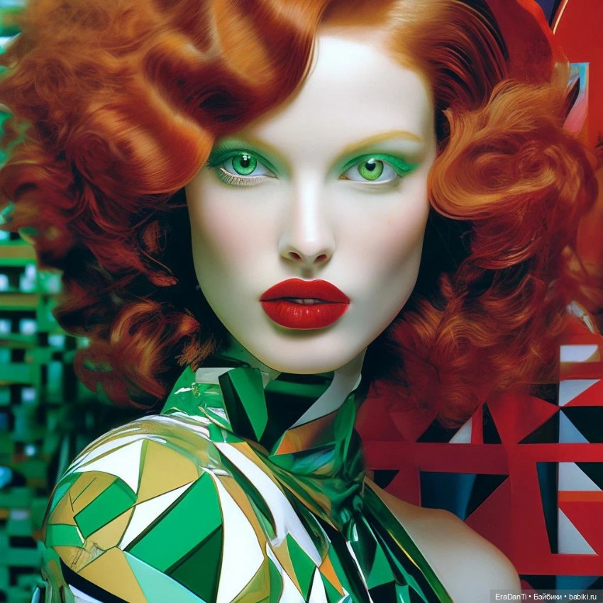 В стиле Vogue — Рисование и арт: скетчи (фото 6)