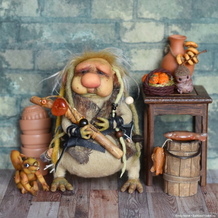 Хозяйственный тролль — Домашние фото авторских игрушек: Тедди