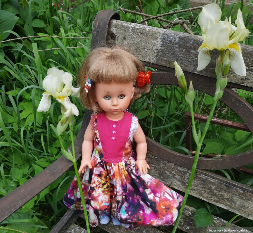 Банально:прогулялись в новом платье💃🍀🌸🌼