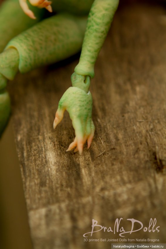 Демонесса — Авторские шарнирные куклы своими руками: лепка (фото 7)