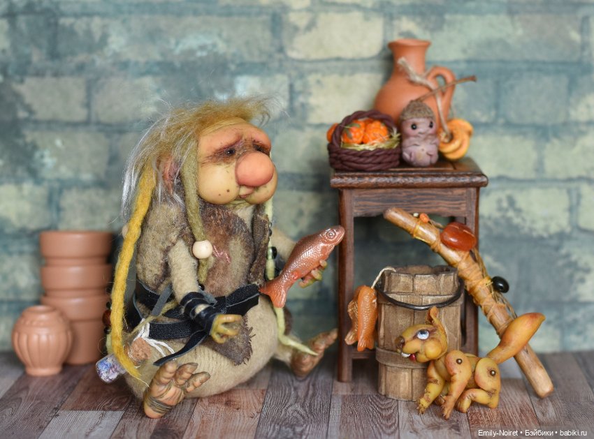 Хозяйственный тролль — Домашние фото авторских игрушек: Тедди (фото 8)