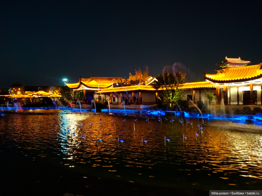 Городские парки вечернего Цанчжоу