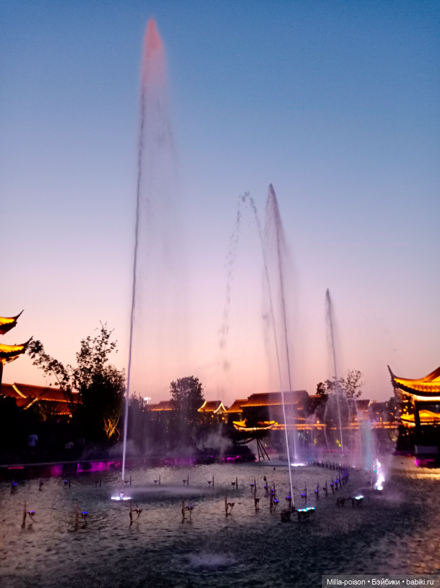 Городские парки вечернего Цанчжоу