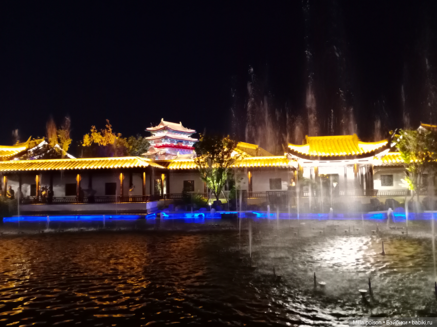 Городские парки вечернего Цанчжоу