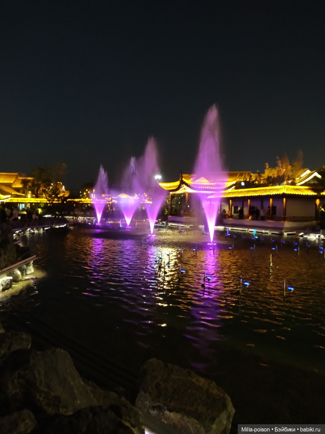 Городские парки вечернего Цанчжоу