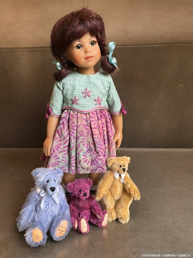 Три медведя Тедди… игрушечки для плюшечек Heidi Plusczok