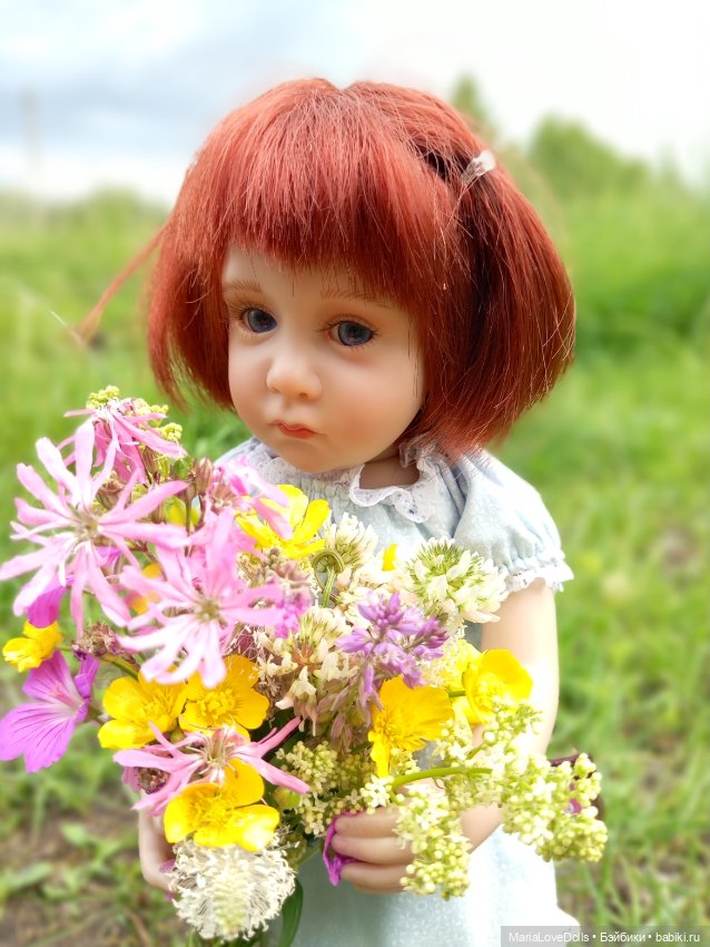 С днём полевых цветочков — Куклы Beatrice Perini (Беатрис Перини): эмоциональные дети