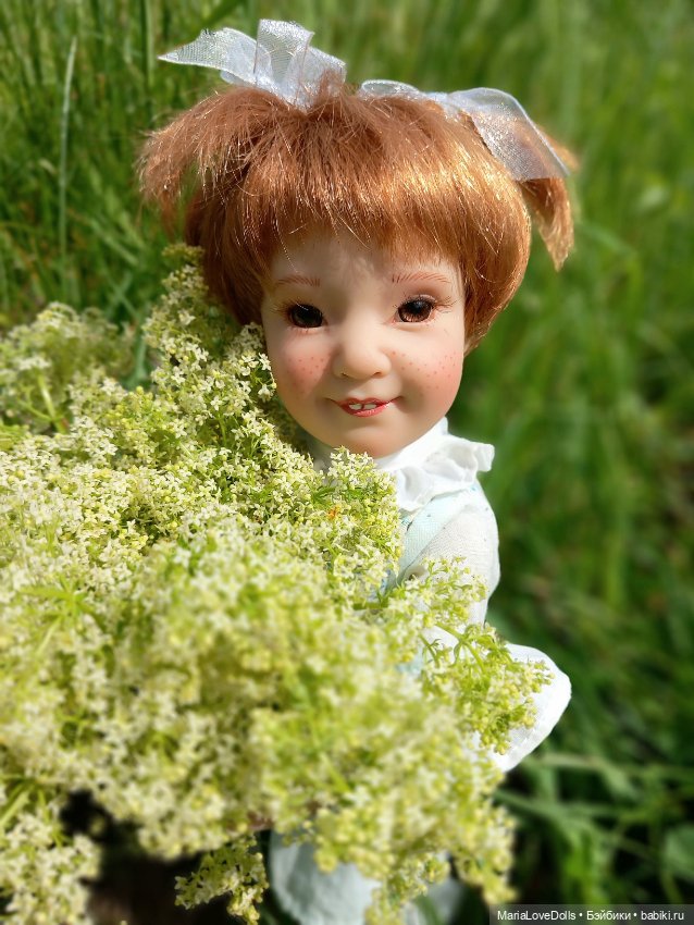 С днём полевых цветочков — Куклы Beatrice Perini (Беатрис Перини): эмоциональные дети