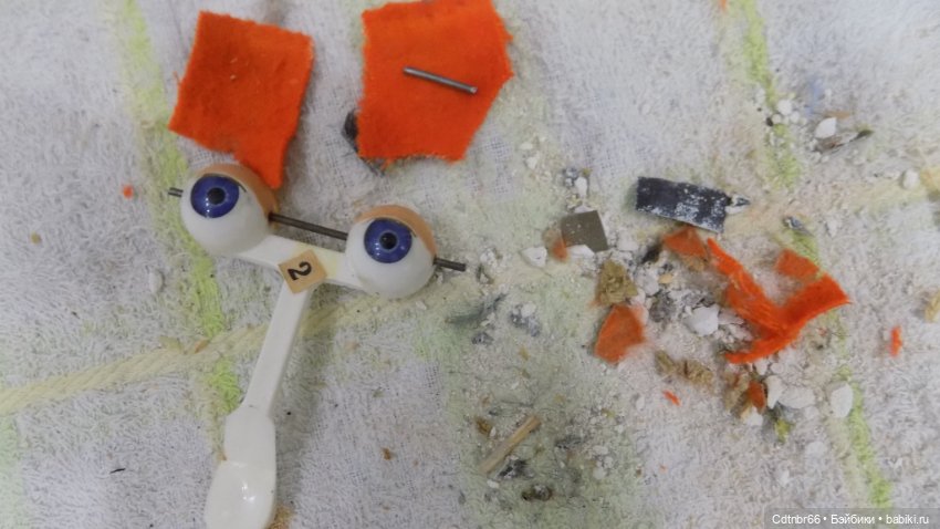 Точечная реставрация куклы Московской фабрики игрушек имени 8 Марта. Леночка