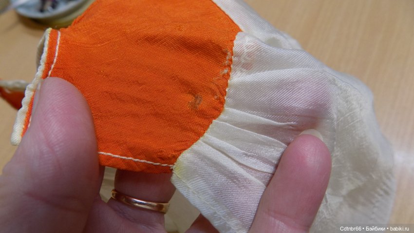 Точечная реставрация куклы Московской фабрики игрушек имени 8 Марта. Леночка