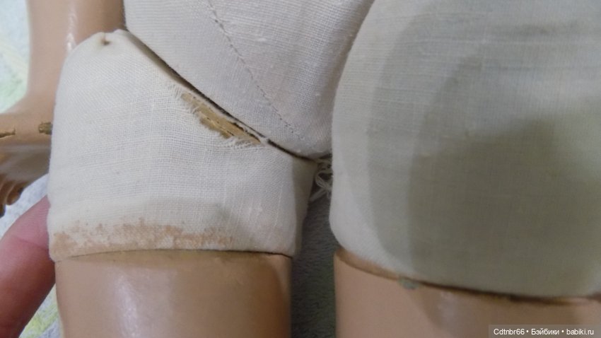 Точечная реставрация куклы Московской фабрики игрушек имени 8 Марта. Леночка (фото 9)