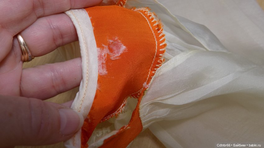 Точечная реставрация куклы Московской фабрики игрушек имени 8 Марта. Леночка