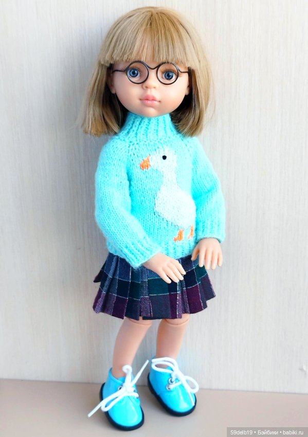 Новый свитерок для паолочки с "Гусиком" (фото 4)