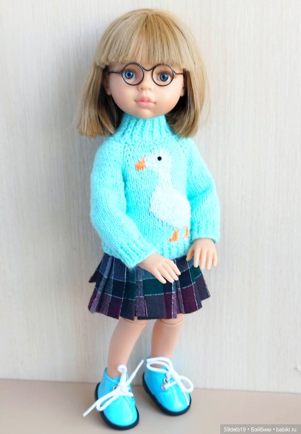 Новый свитерок для паолочки с "Гусиком" (фото 5)