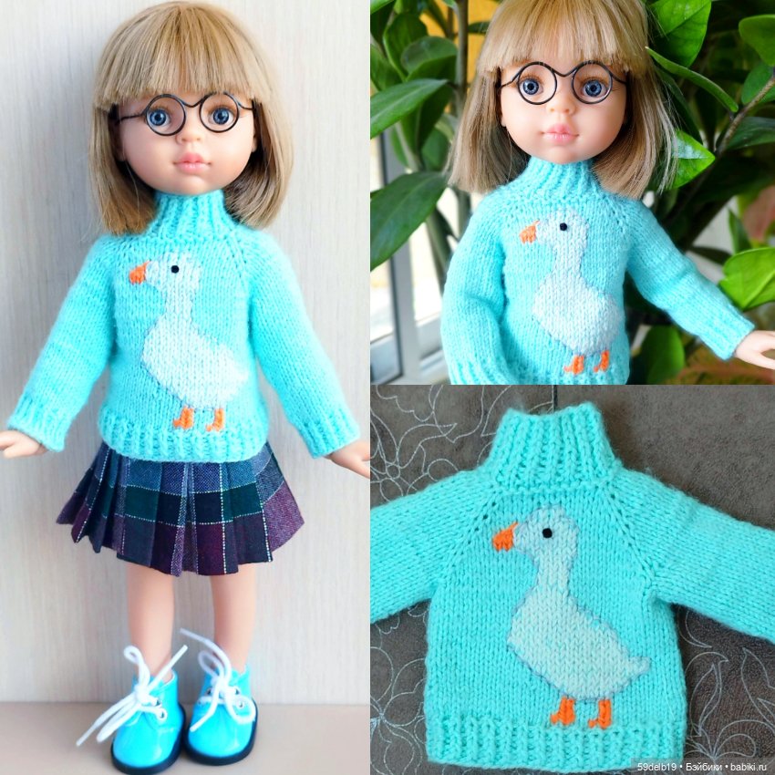 Новый свитерок для паолочки с "Гусиком" (фото 10)