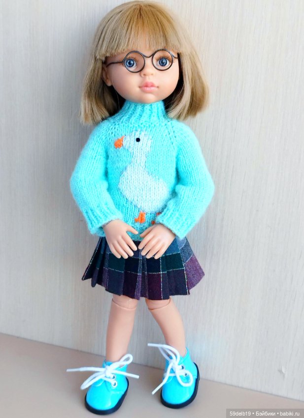 Новый свитерок для паолочки с "Гусиком" (фото 2)