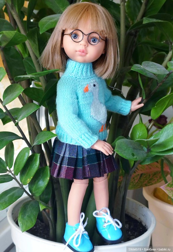 Новый свитерок для паолочки с "Гусиком" (фото 7)