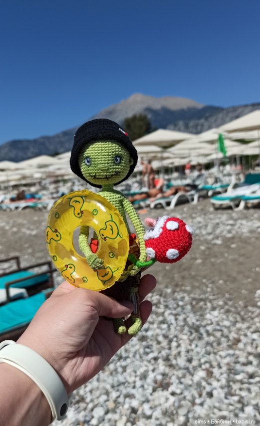 Крис и Герцог на море — Домашние фото авторских кукол: личные коллекции