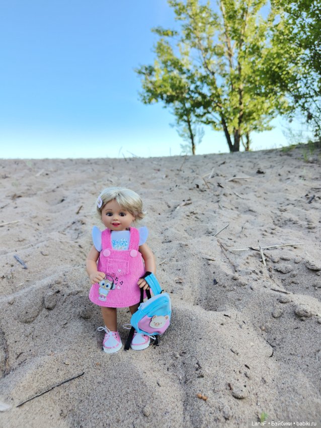 Милочка на пляже. Первый выезд. (виниловые куклыGabrielle Muller) (фото 7)