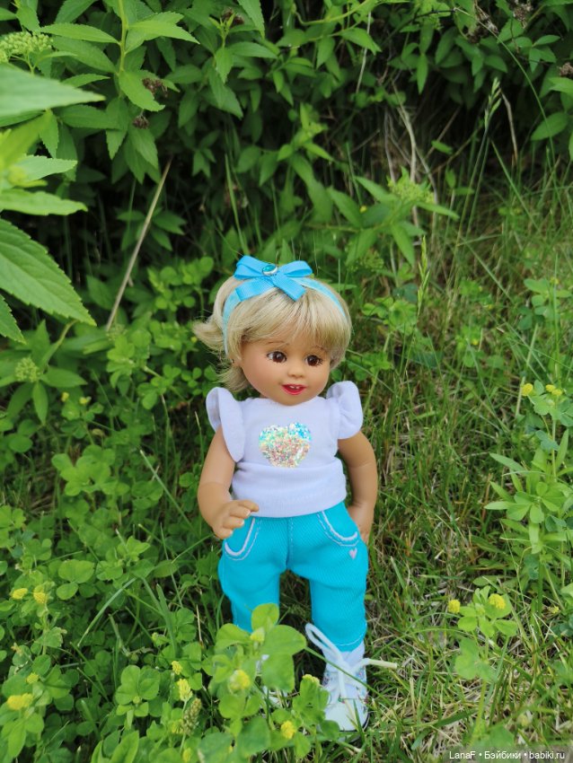 Милочка на пляже. Первый выезд. (виниловые куклыGabrielle Muller)