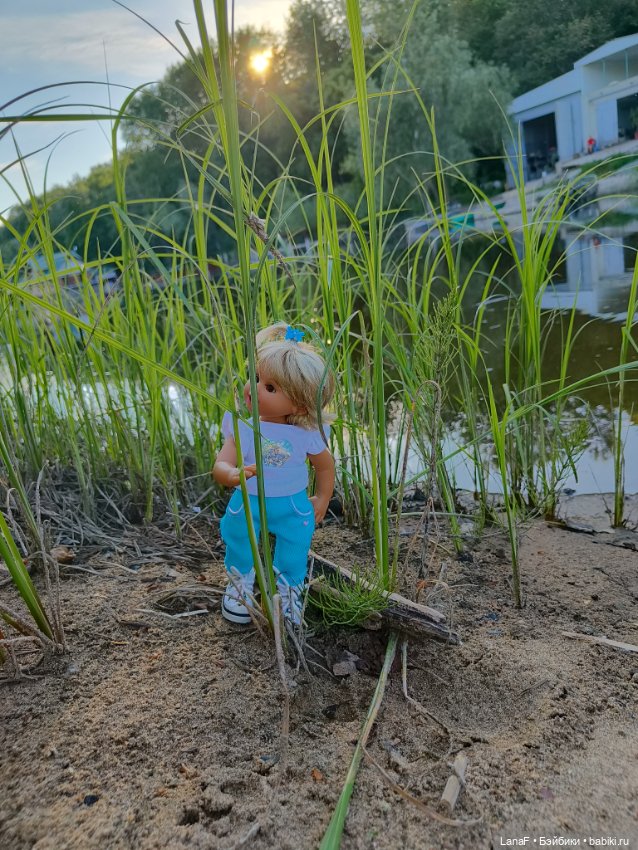 Милочка на пляже. Первый выезд. (виниловые куклыGabrielle Muller)