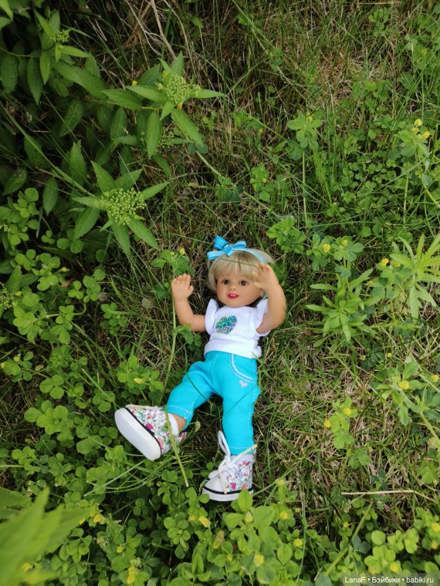 Милочка на пляже. Первый выезд. (виниловые куклыGabrielle Muller)