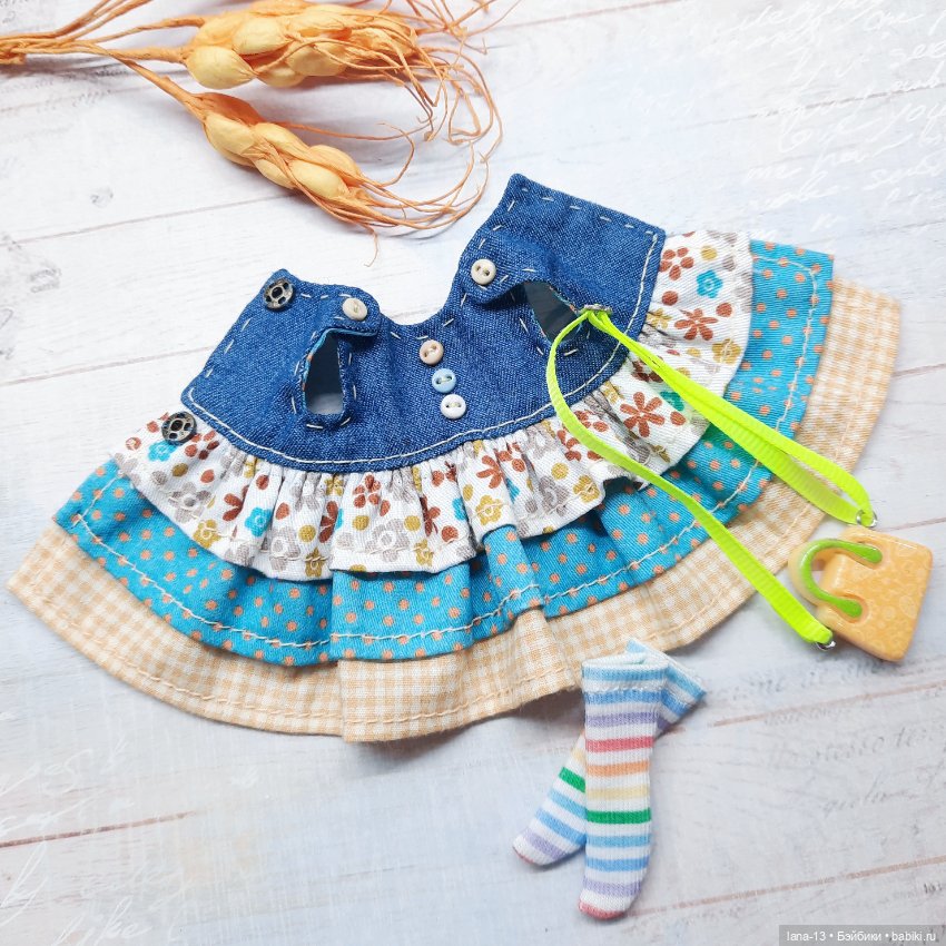 Летняя коллекция — Одежда и обувь для кукол своими руками: фото (фото 8)