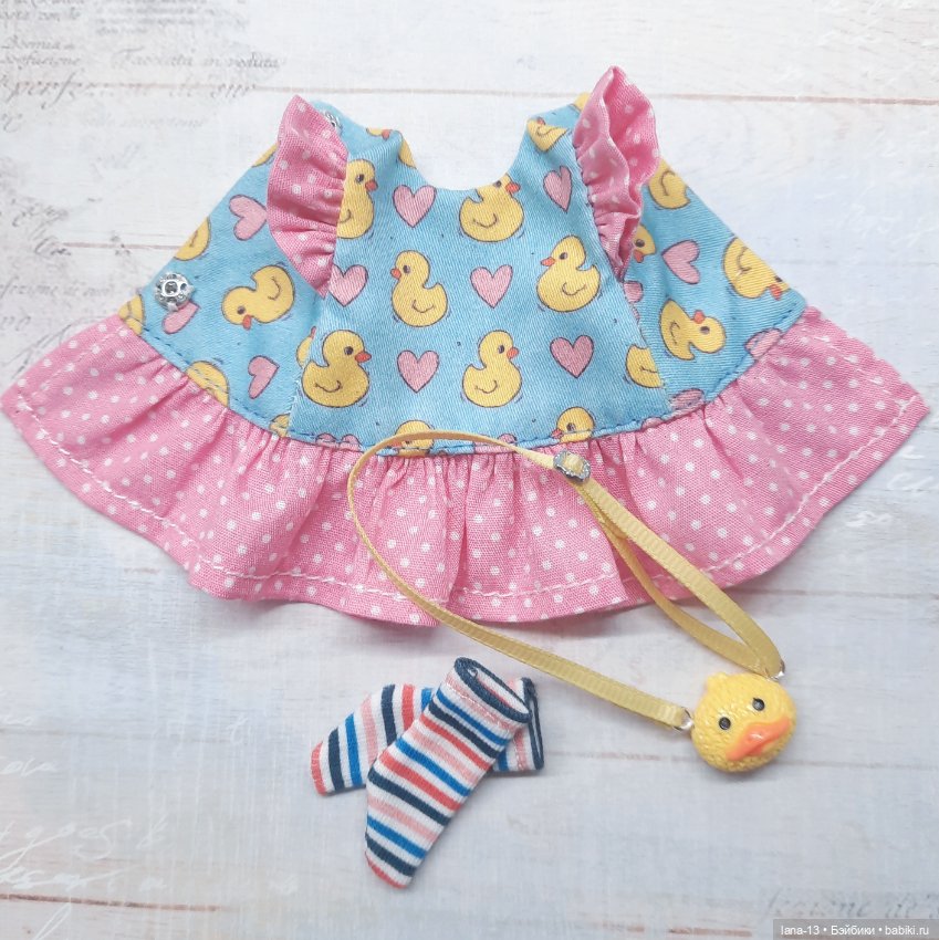 Летняя коллекция — Одежда и обувь для кукол своими руками: фото (фото 4)