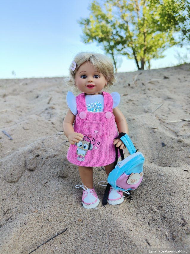 Милочка на пляже. Первый выезд. (виниловые куклыGabrielle Muller) (фото 6)