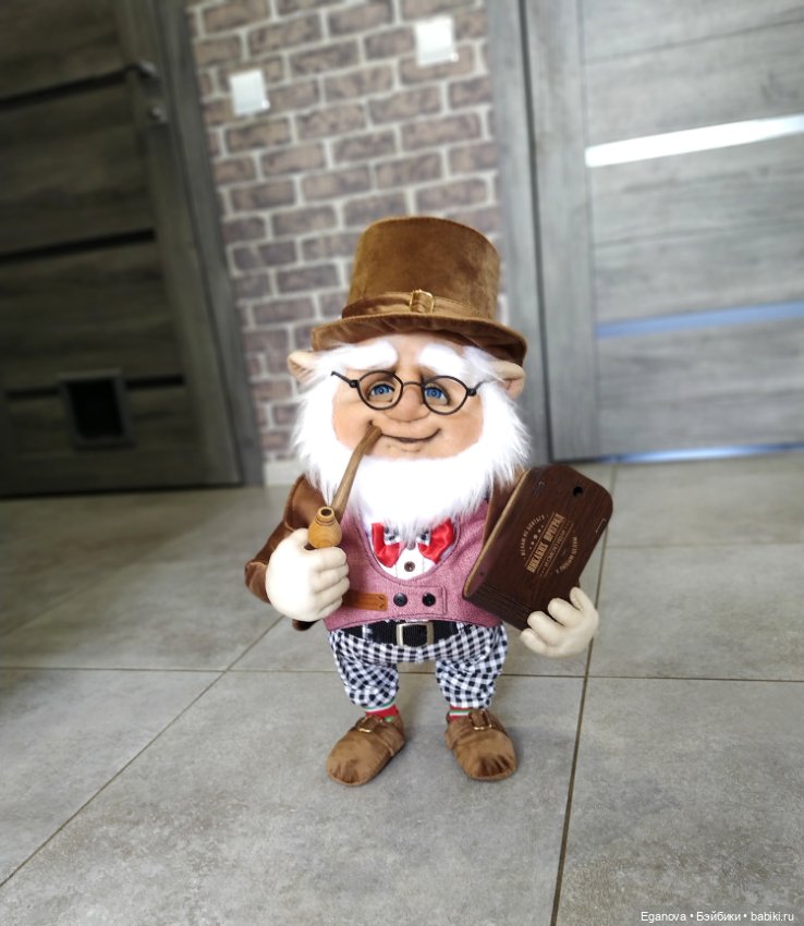 Мистер лепрекон — Куклы из капрона и чулочной техники: авторские игрушки (фото 3)