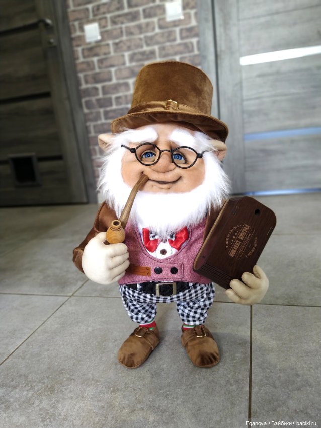 Мистер лепрекон — Куклы из капрона и чулочной техники: авторские игрушки (фото 2)