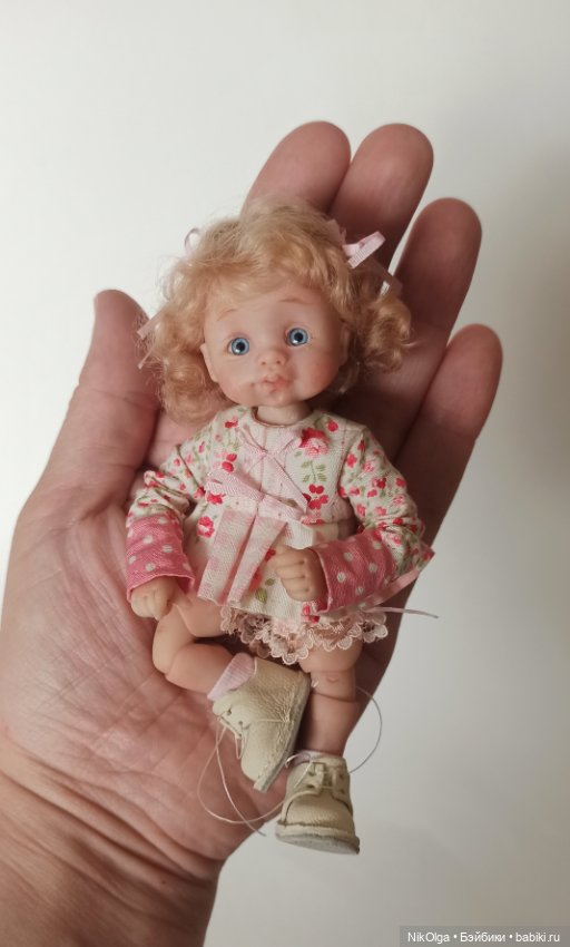 Маленькая Зефирка — Авторские шарнирные куклы своими руками: лепка (фото 3)