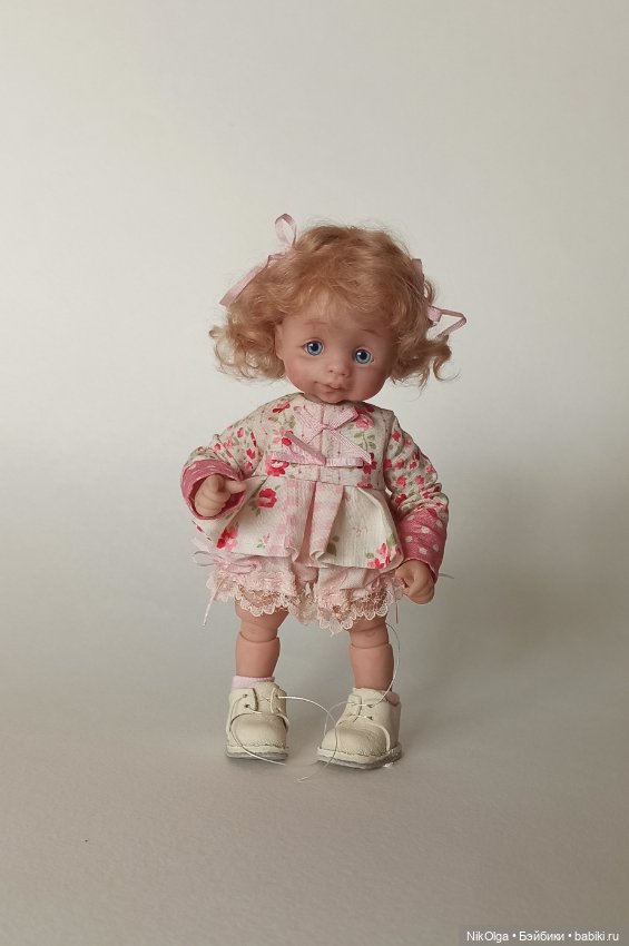 Маленькая Зефирка — Авторские шарнирные куклы своими руками: лепка (фото 8)