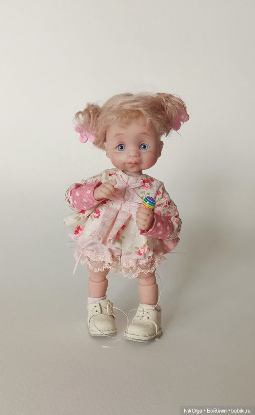 Маленькая Зефирка — Авторские шарнирные куклы своими руками: лепка (фото 7)