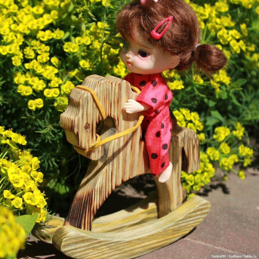 Деревянные лошадки — Авторские игрушки из дерева: резьба (фото 7)
