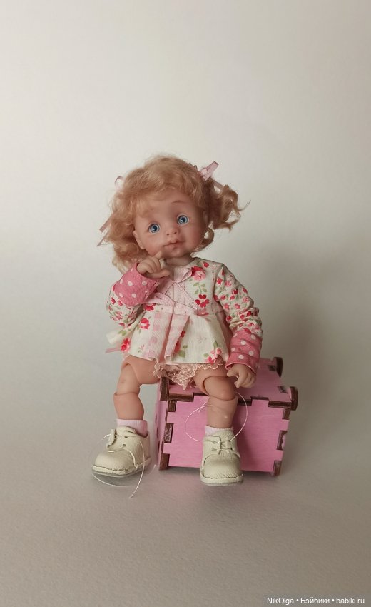Маленькая Зефирка — Авторские шарнирные куклы своими руками: лепка (фото 4)
