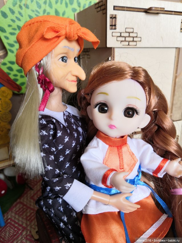 Маленькая Баба Яга — Игровые куклы разных производителей (Разное): редкие бренды