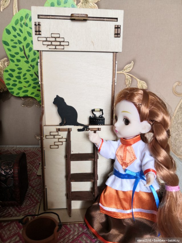Маленькая Баба Яга — Игровые куклы разных производителей (Разное): редкие бренды (фото 9)