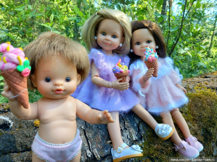 Мороженовый день😊🍦🍨🍦 — Куклы Paola Reina (Паола Рейна): новинки (фото 5)