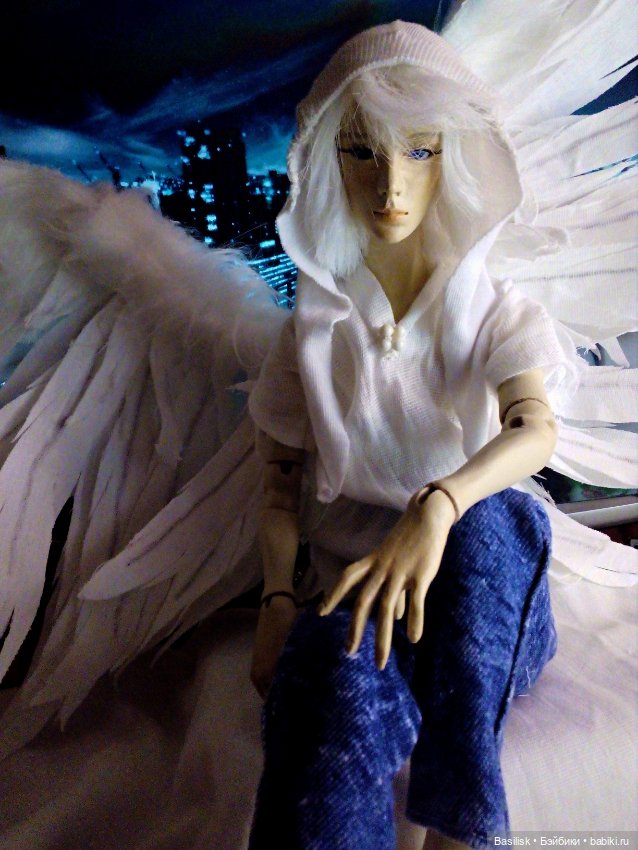 Ангел — Авторские шарнирные куклы своими руками: лепка (фото 2)